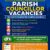 Smith’s Wood Parish Council poster announcing 4 parish councillor vacancies and application details.
